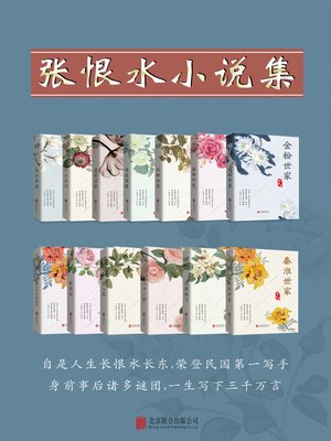cover image of 张恨水小说集